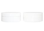150g Capacity Cosmetic Cream Jars White Screw Cap