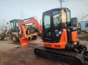 Wholesale Japan Used Most Popular Hitachi Mini Excavator Zx55UR, Secondhand 5.5 Ton Track Digger Hitachi Zx5 from china suppliers
