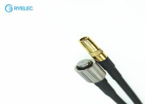 Wholesale M10x0.75 Connector RF Cable Assemblies Female To Straight Golden Plated Smb Female Pigtail Coaxial Cable from china suppliers