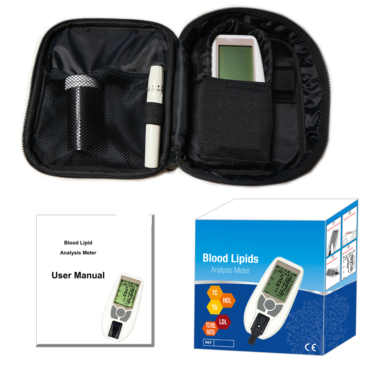 Poct Multi Function Lipid Triglycerides Dry Biochemical Analyzer Blood Test Machine