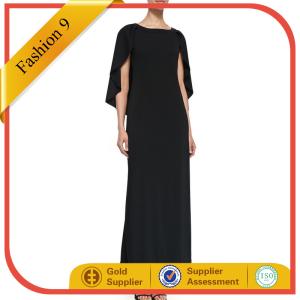 Wholesale Cape Long Jersey Dress from china suppliers