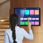 32 43 49 55 Inch Wall Mounted Digital Signage 2K 4K TV Display Screen