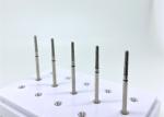 Plated Coated Tapered Round End Diamond Bur 2.35mm Abrasive Cutting Wheels