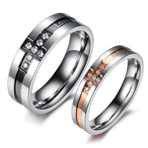 Wholesale Tagor Jewelry Super Fashion 316L Stainless Steel Ring TYGR034 from china suppliers