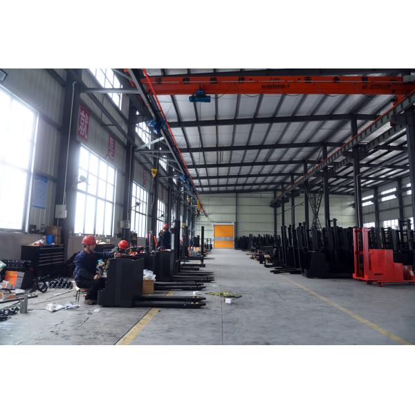 2000kg 3000mm Electric Stacker Big Capacity Forklift Power Pallet Stacker