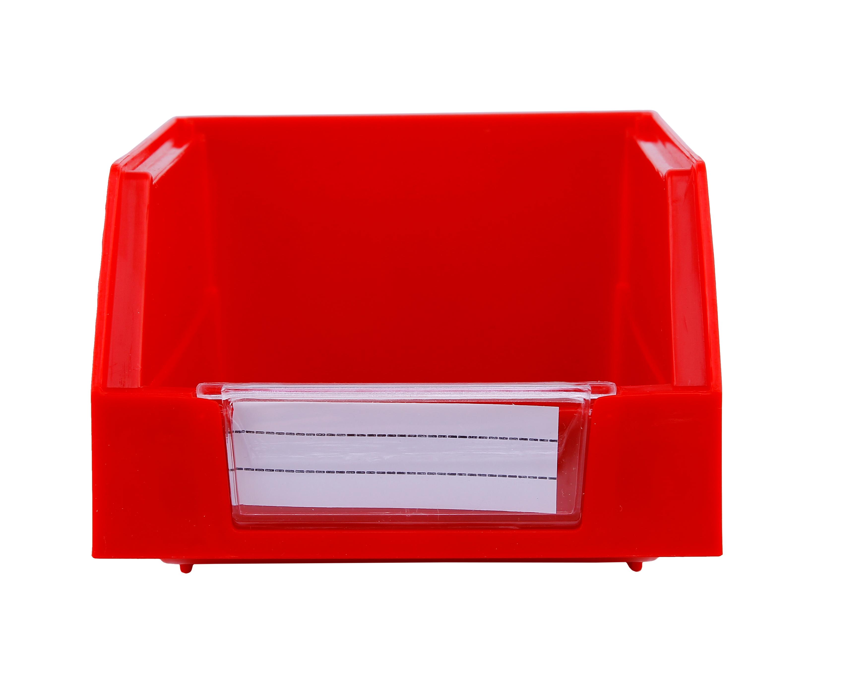 Eco-Friendly Plastic Storage Crates Industrial Stacking Customized Color PP Shelf Bin