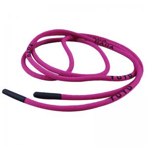 China Rose 100% Nylon Bungee Cord Jacquard Elastic Rope Cord Sustainable on sale