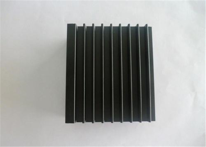 Custom Pressure Aluminium Die Casting Black Anodizing Black Optional Color