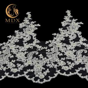Wholesale MDX African Styles Wide Lace Trim 80% Nylon Lace Trim For Clothing from china suppliers