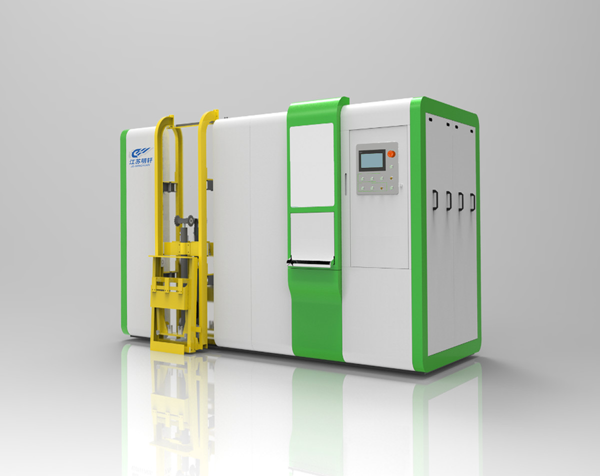 Fully Automatic Commercial Food Waste Recycling Composter Machine 5000kg