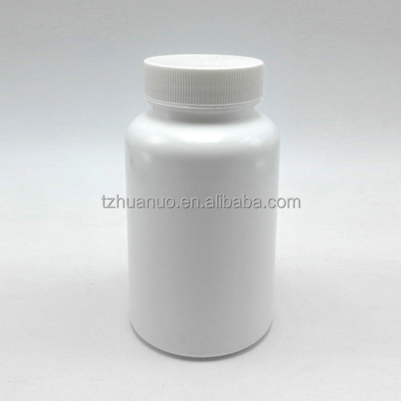 Customized Screw Cap 250ml HDPE Plastic Bottle for Medical Grade Pills Easy to Open