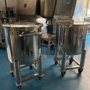 Wholesale Factory Custom Made Stainless Steel 100-100000 liter Water Storage Tank Honey Milk Chemical alcohol Liquid Storage tank from china suppliers