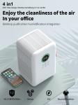 Household UV Negative Anion Desktop Air Purifier With Humidifier 10m2