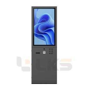 Wholesale Floor Standing Wall Embedded Public Transportation Airports Entertainment Venues Parking Lot Ticket Vending Machine Printing Kiosk from china suppliers