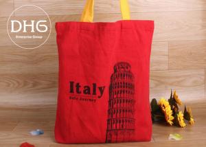 Wholesale Non Toxic Cotton Shopping Bag Full Colour Transfer Printing Hand Worked from china suppliers