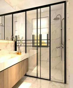 Wholesale Commercial Aluminum Sliding Glass Doors Soundproof For Office Buildings from china suppliers