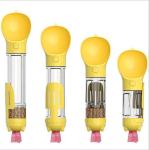 19OZ 4 In 1 Portable Dog Water Dispenser With Feeding Bowl Poop Shovel