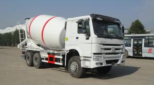 Wholesale Sinotruk Howo brand Concrete Mixing Truck 8CBM 371 HP whilte color or red color from china suppliers