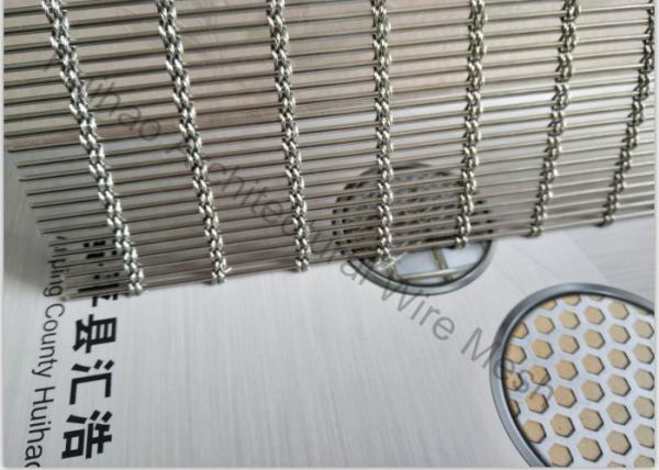 Stainless Steel Architectural Wire Mesh For Exterior Decorative Railings