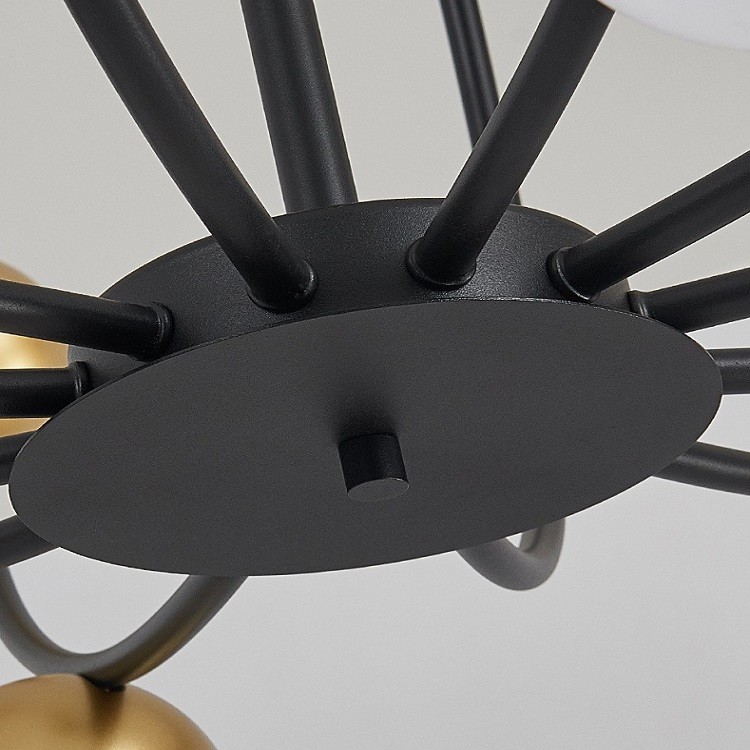 Acrylic Iron D65cm*H48cm Modern Bedroom Pendant Light