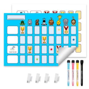 Wholesale A3 Preschool Reward Chart Printable Magnetic Behavior Chart 0.8mm Thickness from china suppliers