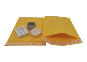 Wholesale 105gsm Golden Kraft Bubble Padded Mailers Cushioned Mailing Envelopes from china suppliers