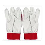 White Piggy Mechanics Industrial Leather Work Gloves