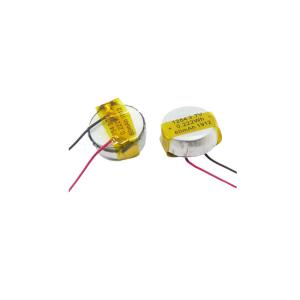 Wholesale Button Li Poly Battery 1254 Powerful 3.7 V 60mAh LiPo Battery from china suppliers