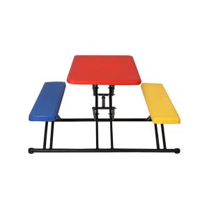 Wholesale Colorful Outdoor Collapsible Kids Picnic Table With Benches Easy To Carry from china suppliers