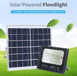 Wholesale 8000H 24V 100W Solar Flood Light Aluminum Solar Security Lamp from china suppliers