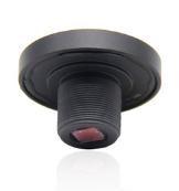 Wholesale F2.0 M12 Mount 1.08mm Fixed Focus 1/3 Chip Fisheye CCTV Lens from china suppliers