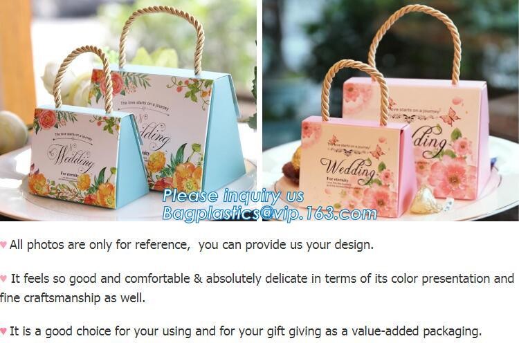 Wholesale Durable Colorful Custom Printed Cake Packaging Gift Paper Bag With Flower, Tote Carrier Gift Bags bagease pac