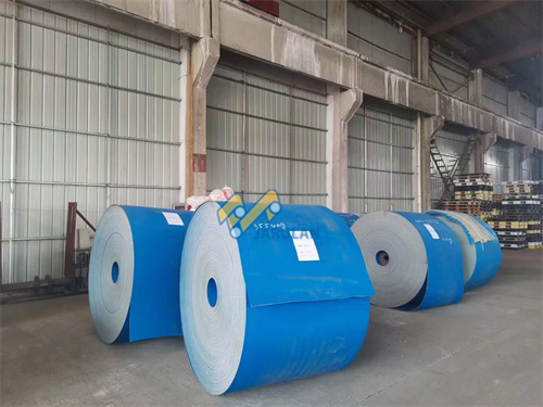 9.0mm Thickness 1 Ply PVC Solid Woven Conveyor Belt Two Side Flame Retardant