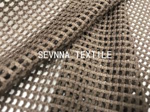 Wholesale Activewear Power Mesh Fabric Jacquard Warp Knit Textured Double Face from china suppliers