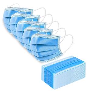 Wholesale Safety Non Woven Disposable Mask 3 Ply Antiviral Respirator Face Breathable from china suppliers