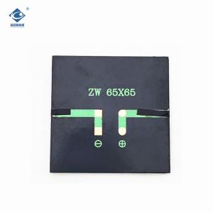 Wholesale 5.5V Mini Epoxy Resin Solar Panel ZW-6565-5.5V Customized Size Poly Crystalline Solar Cell 0.6W from china suppliers
