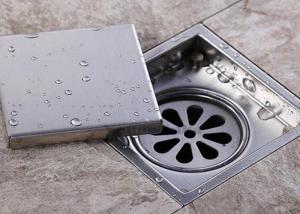 Wholesale Durable Commercial Floor Drain Grates , Stainless Steel Floor Waste Customized Color from china suppliers