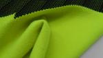 Stretch Polyester Bird Eyes Mesh Knitted Bonded Garment Fabric 260G Windproof