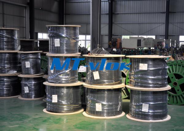 ASTM A269 TP316 / 316L Welded Multi - Core Coiled Stainless Tubing Bright