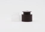 28mm Neck Cosmetics Plastic Screw Flip Top Cap Solid Packing