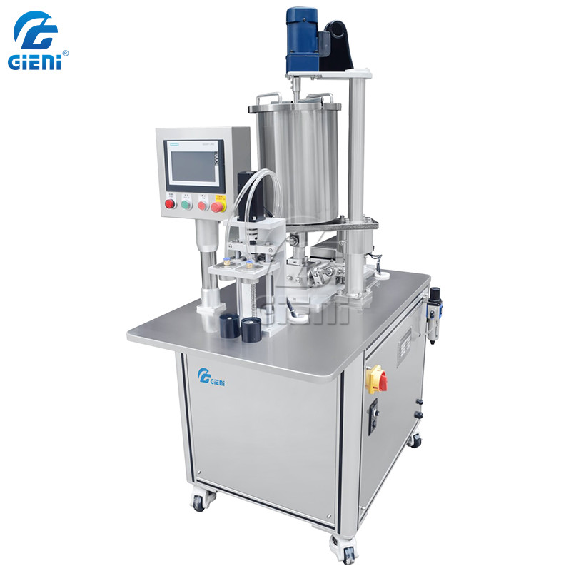 Dual Nozzles Air Cushion BB Cream Filler CC Cream Filling Machine