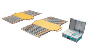 Wholesale 10t 20t Portable Truck Axle Scales IP67 Water Protection Precision 0.5-2% from china suppliers