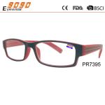 New style fashion competitive price Color plastic reading glasses,spring hinge