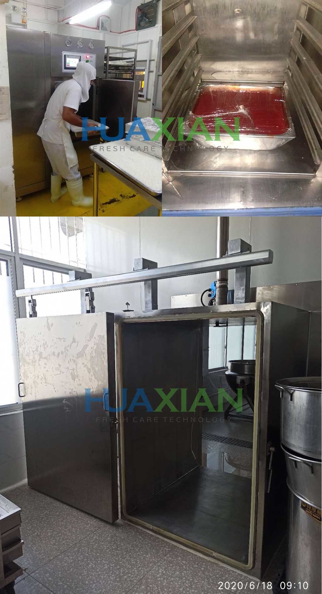 100kg Hot Prepared Food Fast Vacuum Cooling Machine Before Package, Rice Vacuum Cooler Machine