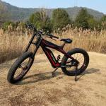Adult Electric Mountain Bike MTB with Kontax Mid Snow Motor and Carbon Fiber