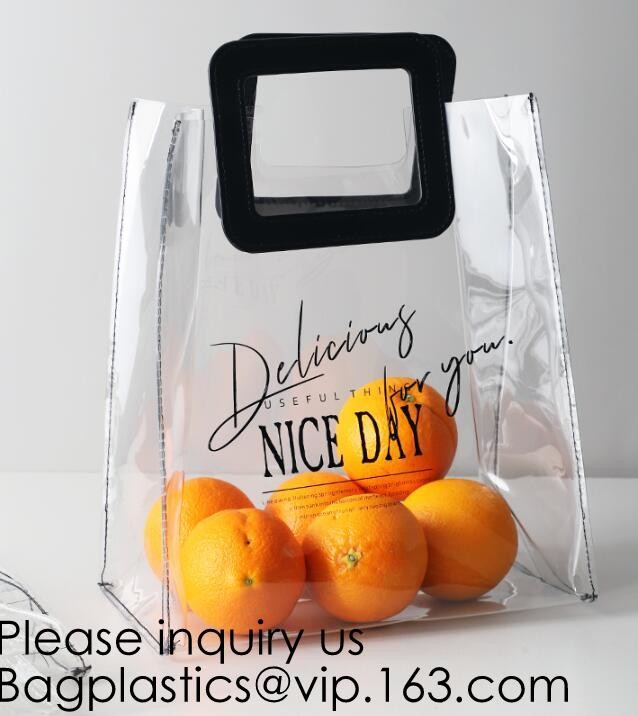 Custom Clear Pvc Lady Handbag Set Transparent Beach Tote Bag With Inner Pouch,Shoulder Tote Holographic PVC Beach Bag
