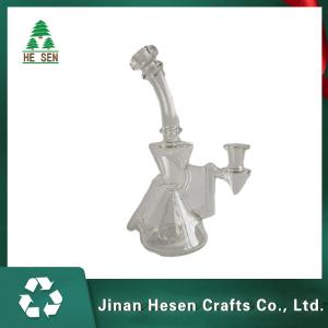 Wholesale Clear Borosilicate 453G 9 inch Hookah Glass Water Bongs from china suppliers