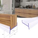 PVC Seal Strip for Plinth Transition Bar in Bathroom Kitchen Hardness 30-90