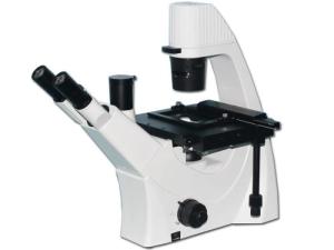 Wholesale Trinocular Inverted Biological Microscope 100x - 400x 9w Led Light from china suppliers