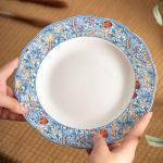 Modern Design Style Christmas Ceramic Dinner Set Under Glazed Porcelain Gift Set